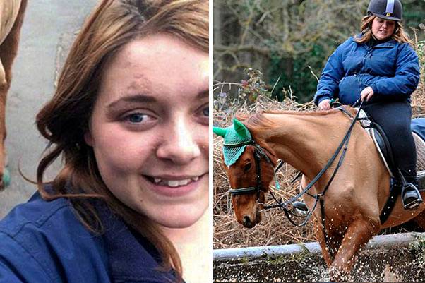 Jovem é proibida de andar a cavalo após internautas notarem detalhe assustador em clique no Facebook