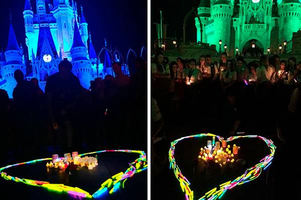 Walt Disney World faz bela homenagem às vítimas de ataque em Orlando