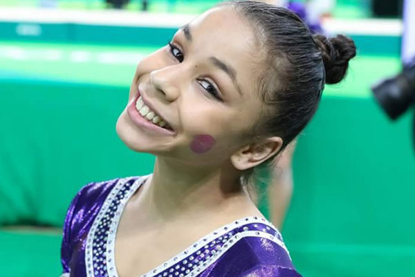 A internet já escolheu uma nova favorita da Olimpíada: a ginasta brasileira Flávia Saraiva