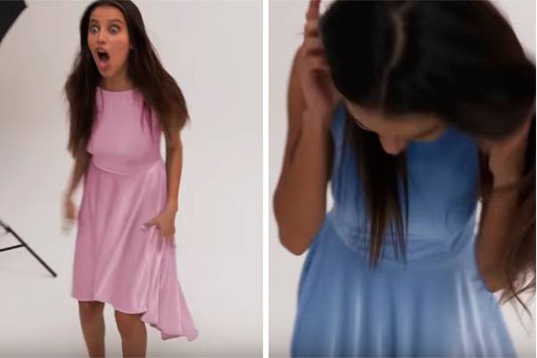Será? Vídeo que parece mostrar vestido mudando de cor como num passe de mágica surpreende internautas