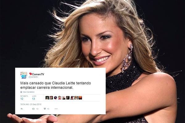Claudia Leitte revela que irá lançar carreira internacional e novidade vira piada na internet