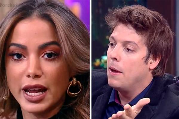 Fábio Porchat relembra romance com Anitta e fala sobre plásticas da cantora: “Eu peguei outra Anitta”