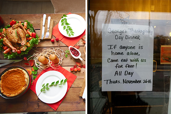 Dono de restaurante faz proposta para que ninguém fique sozinho durante as festas de fim de ano