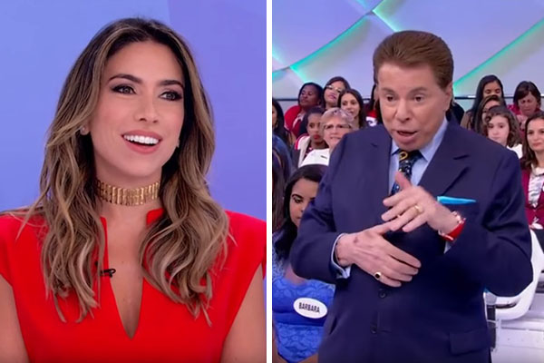 Silvio Santos critica a filha Patrícia Abravanel durante programa deste domingo (3)