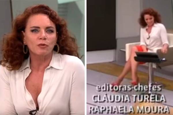 Ao vivo, apresentadora da GloboNews comete “gafe” fashion e momento repercute na internet