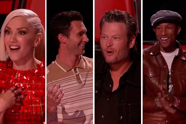 Jurados do “The Voice” são surpreendidos por pedido de casamento no palco