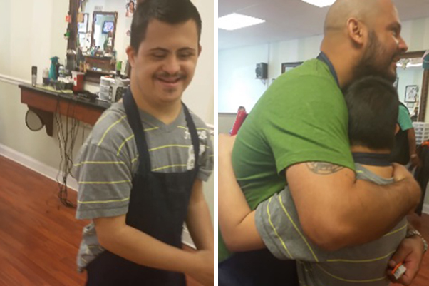 Jovem com Síndrome de Down é escolhido funcionário do mês e reação comove internautas