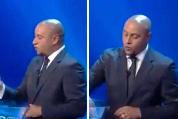 Gesto de Roberto Carlos durante sorteio da Liga dos Campeões provoca polêmica na internet