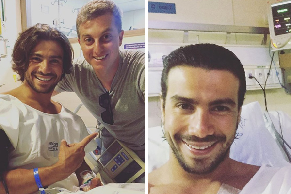 Mariano recebe alta e faz piada após o acidente no programa “Caldeirão do Huck”