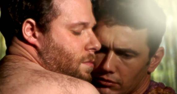 James Franco e Seth Rogen recriam o clipe de ‘Bound 2′, de Kanye West; assista