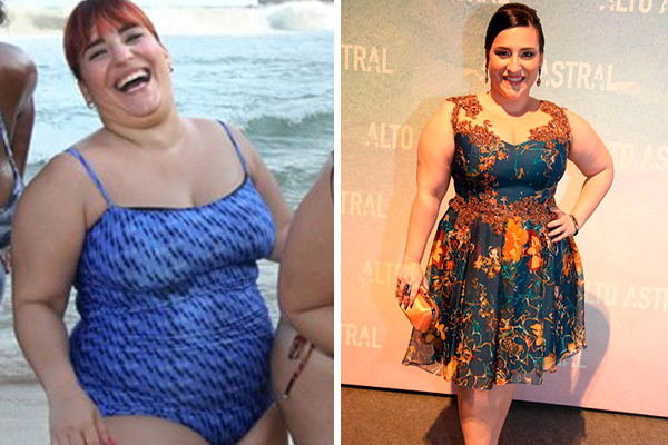 Simone Gutierrez comemora mais de 40 quilos perdidos com “antes e depois” sensual e surpreende fãs