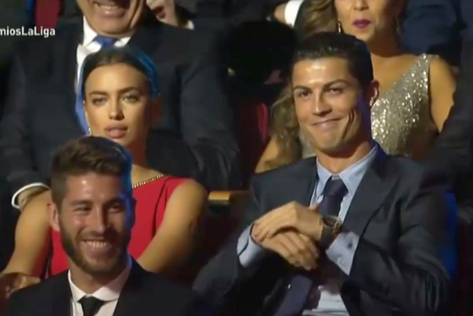 Noiva de Cristiano Ronaldo tem crise de ciúmes em prêmio e o vídeo é divertidíssimo; assista
