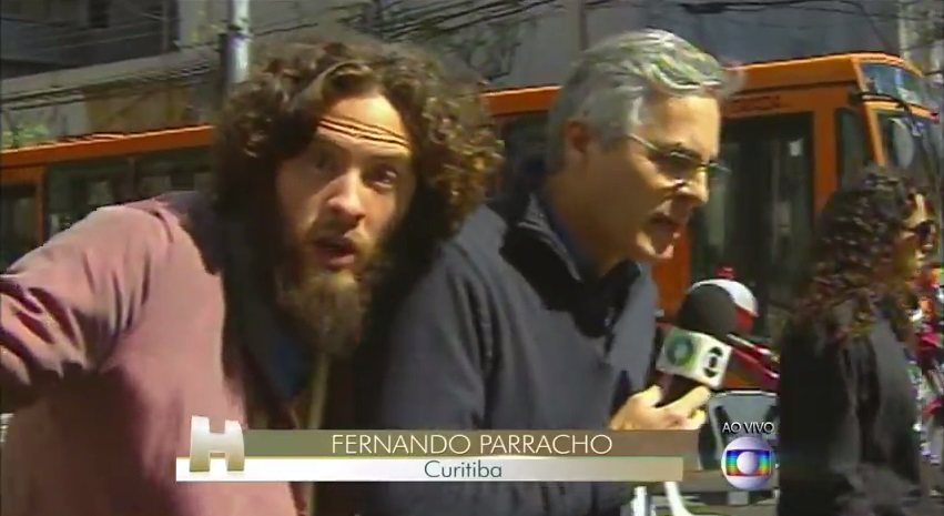 Homem invade link ao vivo no ‘Jornal Hoje’ na manha desta quinta (28); assista