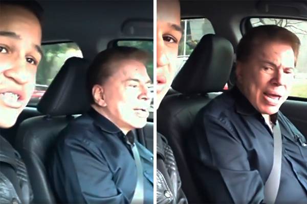 Silvio Santos dá carona para fã e vídeo chama a atenção