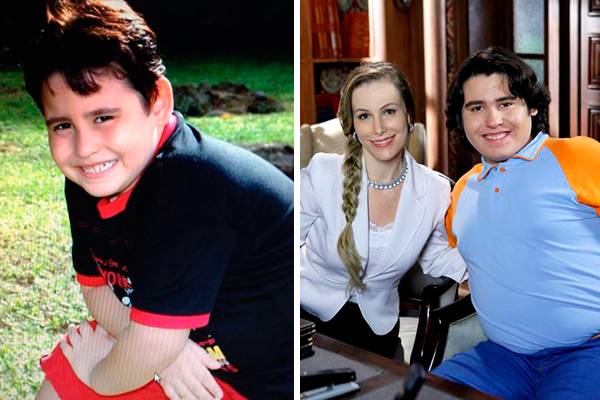 Aos 16 anos de idade, ator mirim de “Chiquititas” perde 35 quilos com exercícios e reeducação alimentar
