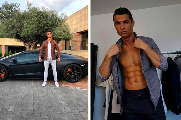 Cristiano Ronaldo publica foto ao lado de carrão de 4,5 milhões de reais, mas detalhe chama a atenção dos fãs