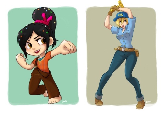 Heroínas da Disney são recriadas com figurinos masculinos