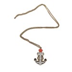 Colar longo nautical anchor: de R$ 59,00 por R$ 17,70