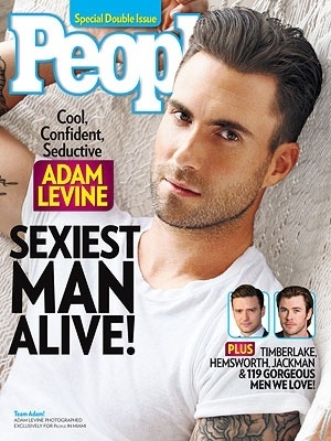 Adam Levine, do Maroon 5, é eleito o homem mais sexy do mundo pela revista People