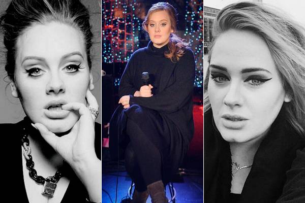 Estilo de vida vegetariano seria motivo para o novo visual de Adele, que perdeu 30 quilos