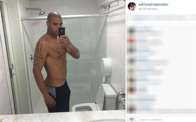 O selfie de Adriano “fininho” e mais 8 momentos incríveis do Instagram do Imperador
