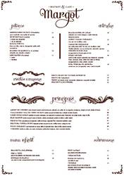 Cardápio Margot Bistrot