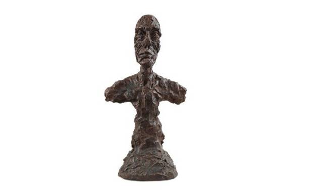 O bronze Homem Caminhando (1960), do suíço Alberto Giacometti O bronze Homem Caminhando (1960), do suíço Alberto Giacometti