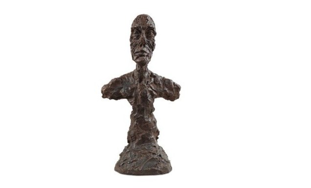 O bronze Homem Caminhando (1960), do suíço Alberto Giacometti O bronze Homem Caminhando (1960), do suíço Alberto Giacometti