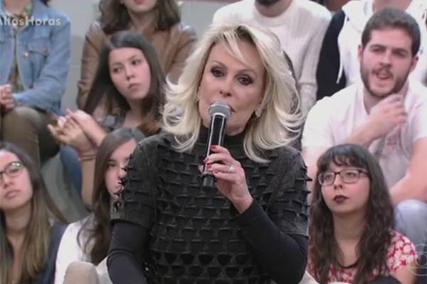Comentário de Ana Maria Braga no ‘Altas Horas’ incomodou mães na internet
