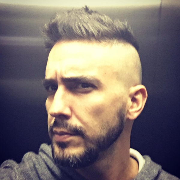 André Marques muda radicalmente o visual e é comparado a Vitor Belfort