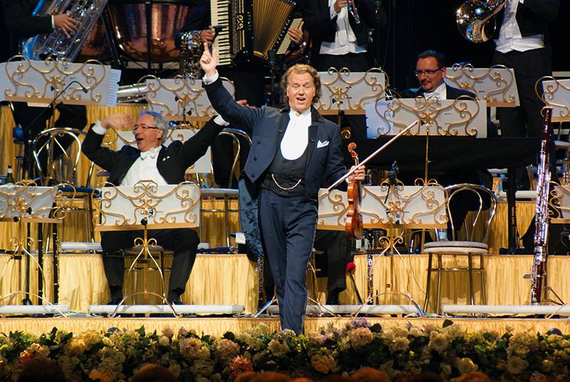 André Rieu: violinista retorna a São Paulo em outubro de 2014 André Rieu: violinista retorna a São Paulo em outubro de 2014