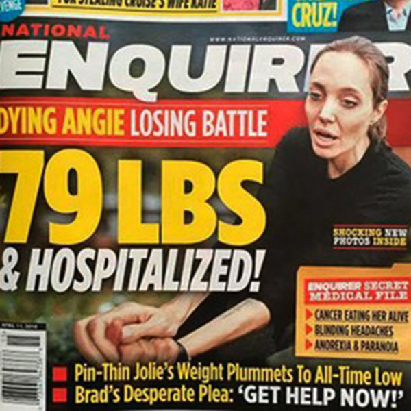 Fãs de Angelina Jolie saem em defesa da atriz após fotos assustadoras publicadas na web