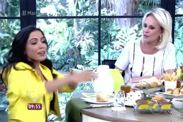 Ana Maria Braga dá ‘bronca’ em Anitta e cortada repercute na internet