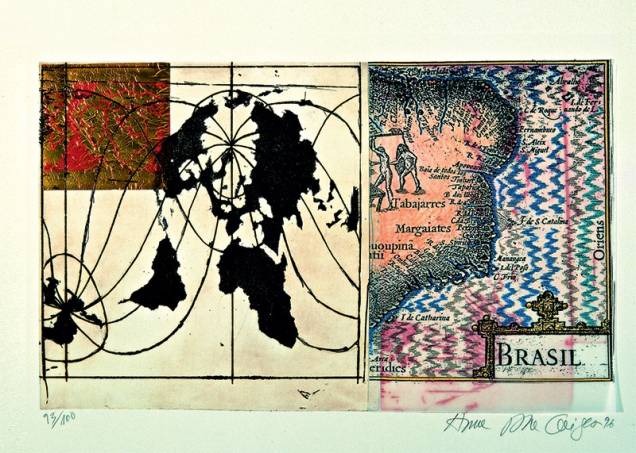Brasil 1500-1996, de Anna Bella Geiger: a obra integra a mostra Circuitos Cruzados Brasil 1500-1996, de Anna Bella Geiger: a obra integra a mostra Circuitos Cruzados