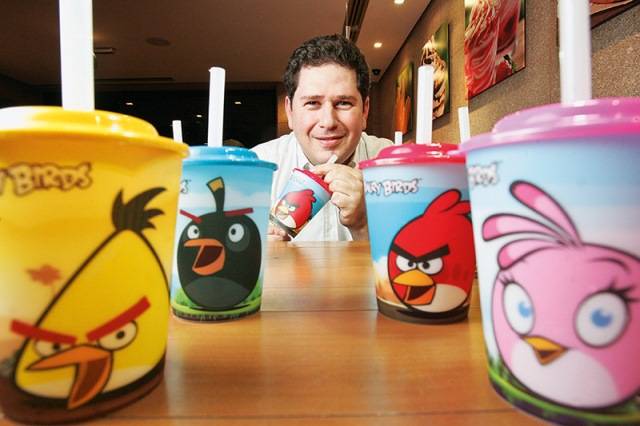 Burger King fecha parceria com Angry Birds
