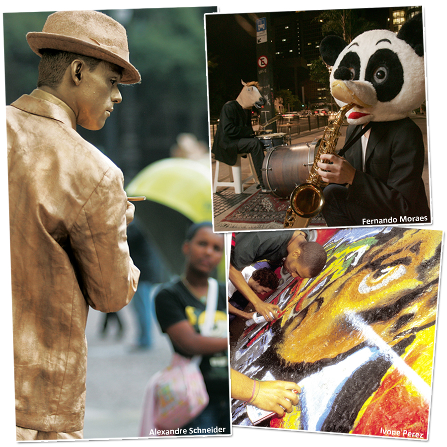 Missão da semana: “A arte das ruas: música, performances e pinturas”