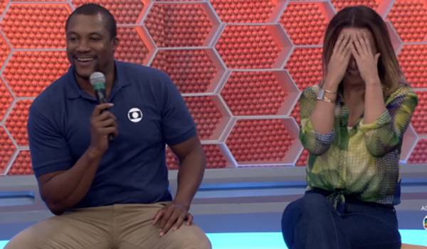 Comentarista da Globo deixa atriz Suzana Pires sem jeito com ‘cantada’ no Balada Olímpica