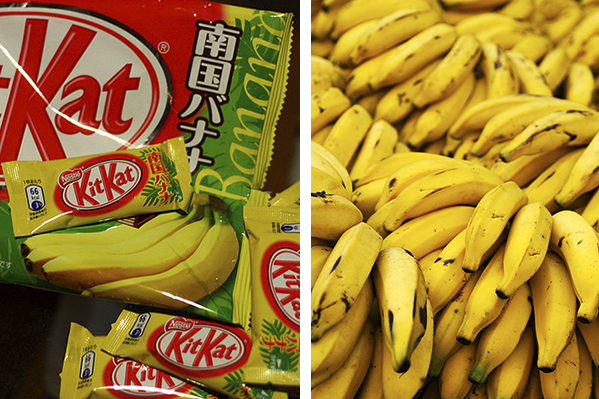 8) Banana &mdash; banana e chocolate? N&atilde;o h&aacute; nada de estranho para se ver por aqui, pessoal. Prosseguindo
