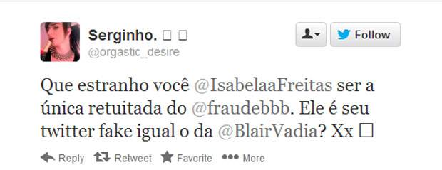 Polêmica do dia: perfil @FraudeBBB causa tumulto no Twitter