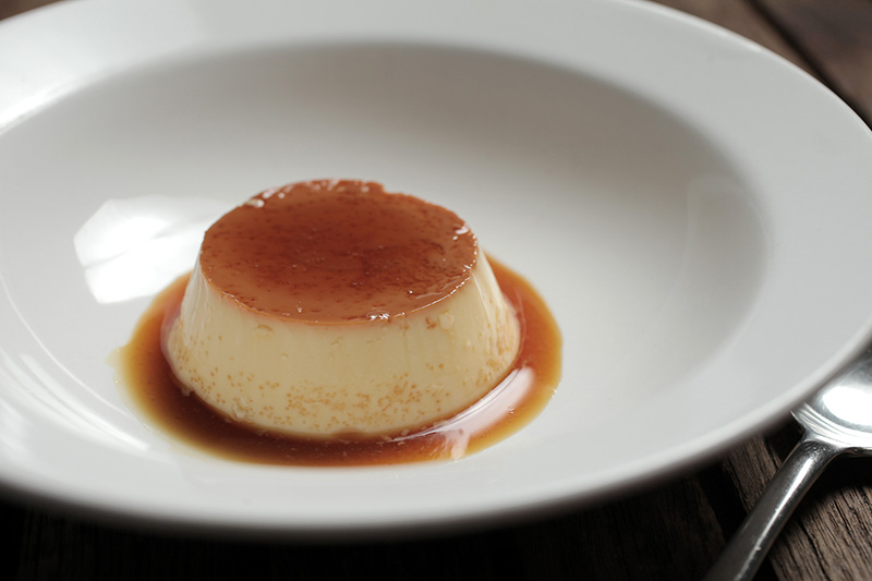 A casa serve um dos melhores pudins de leite da cidade A casa serve um dos melhores pudins de leite da cidade