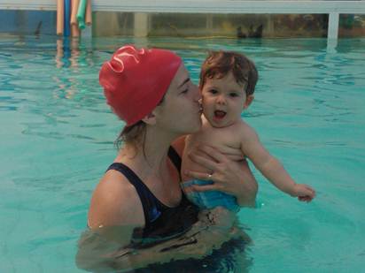 Natação para bebês: nada, baby, nada
