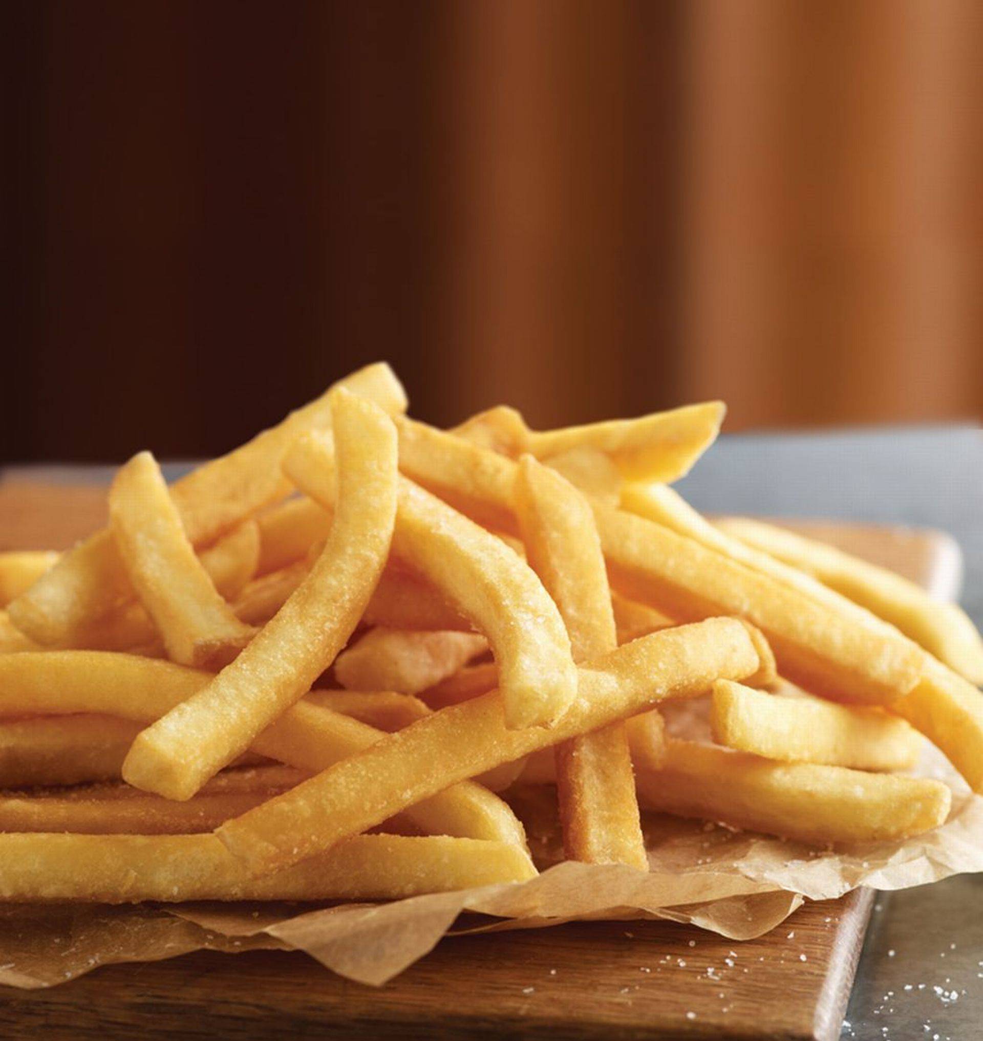 Batata frita grátis