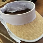 Viseira de palha: 45 reais