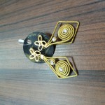 Brinco de capim dourado: 30 reais