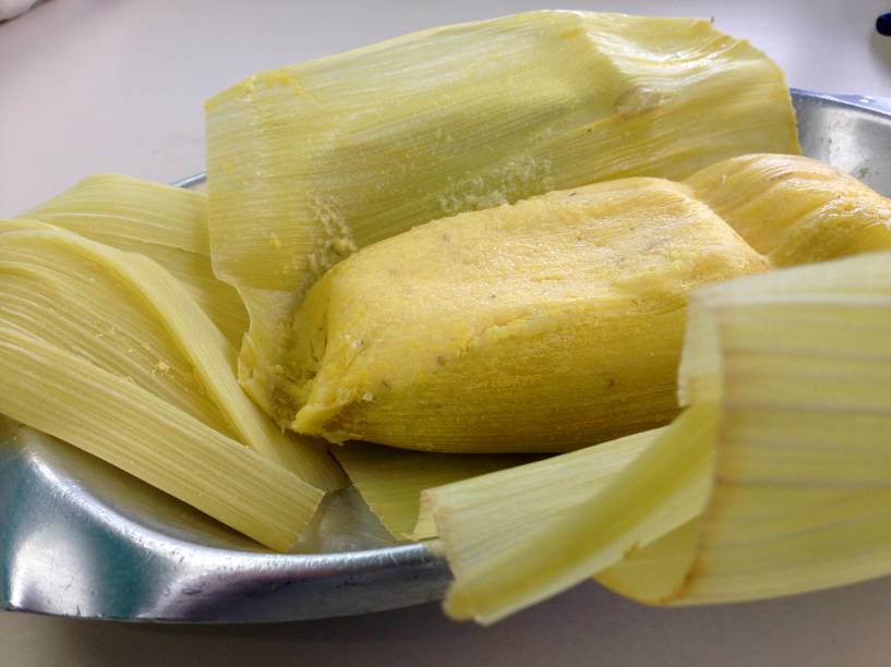 Pamonha salgada: R$ 6,50