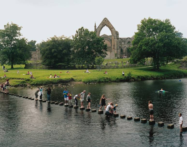 Lago no interior da Inglaterra