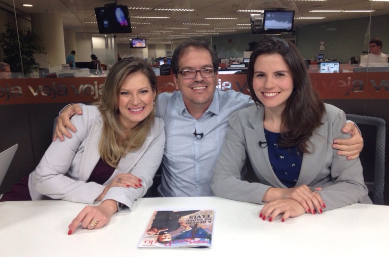 Em trio: Joice, eu e Helena (Foto: arquivo pessoal)