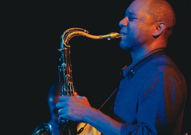 O saxofonista americano Branford Marsalis O saxofonista americano Branford Marsalis