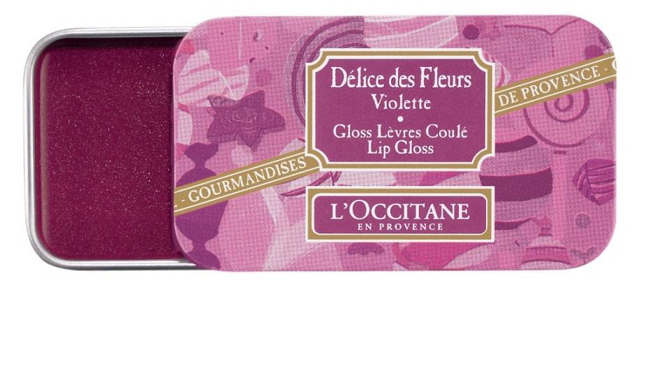 Brilho labial Délice des Fleurs Violette