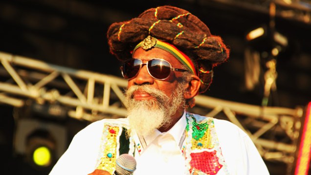 O jamaicano Bunny Wailer, integrante da formação original do The Wailers O jamaicano Bunny Wailer, integrante da formação original do The Wailers